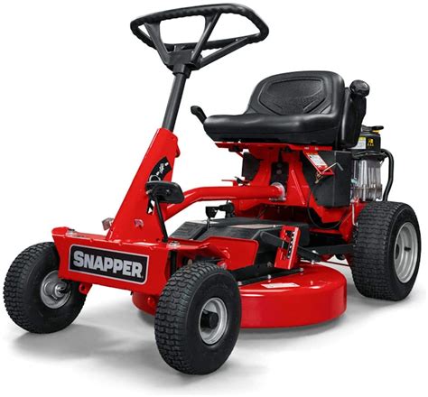 9 . . Smallest snapper riding mower